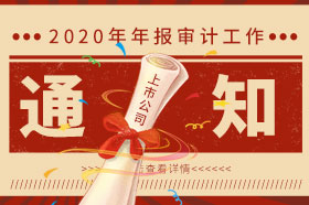 关于做好上市公司2020年年报审计工作的通知